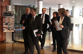 Visita del Conseller de Salut Dr. Boi Ruiz