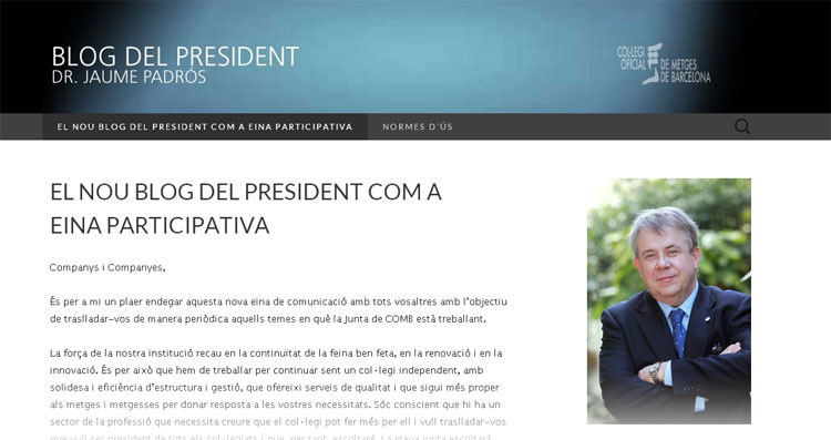 Blog del president
