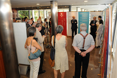 Inauguració exposició "Càritas. Un NO per a ningú. 70 anys"